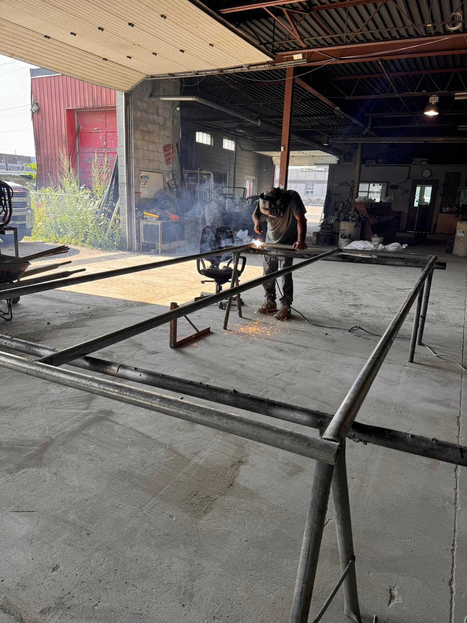 Steel Fence Fabrication